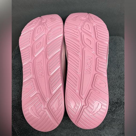 Hoka Ora Recovery Slide 3  Comfort Sandals Mens Size 14 New Color Salmon - Picture 8 of 9